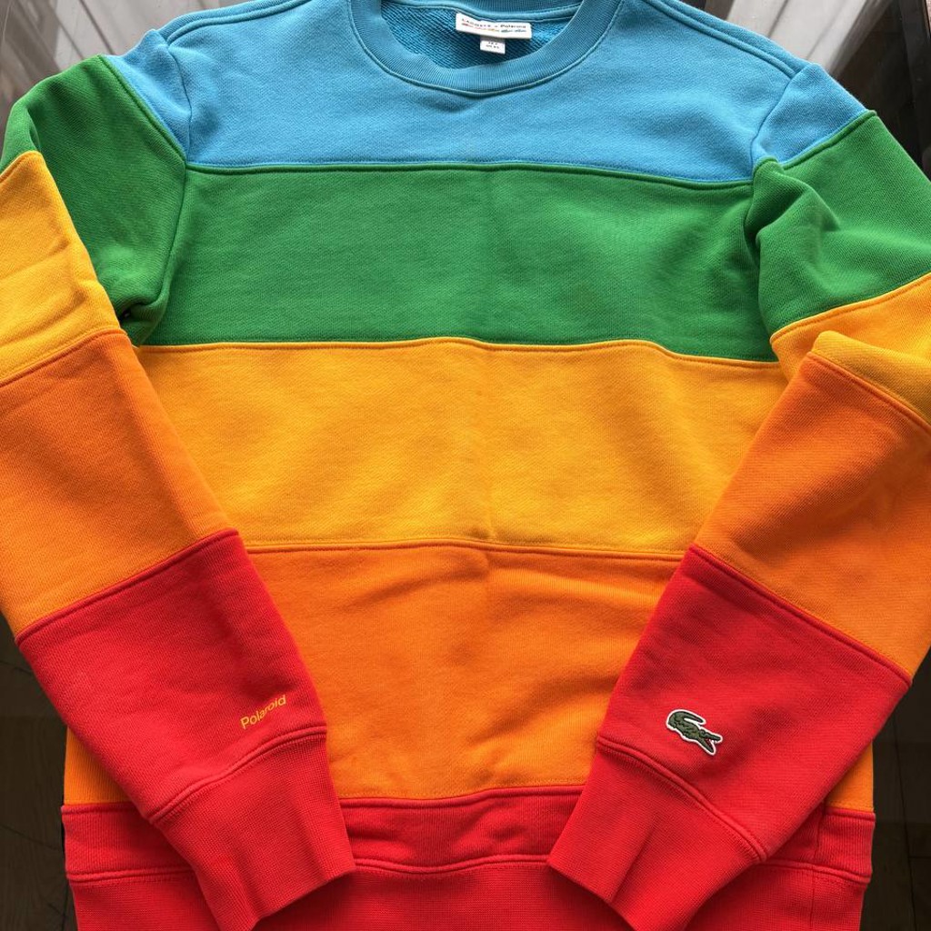 Кофта Lacoste x Polaroid