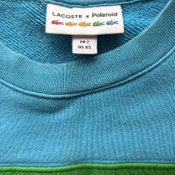 Кофта Lacoste x Polaroid - фото 2