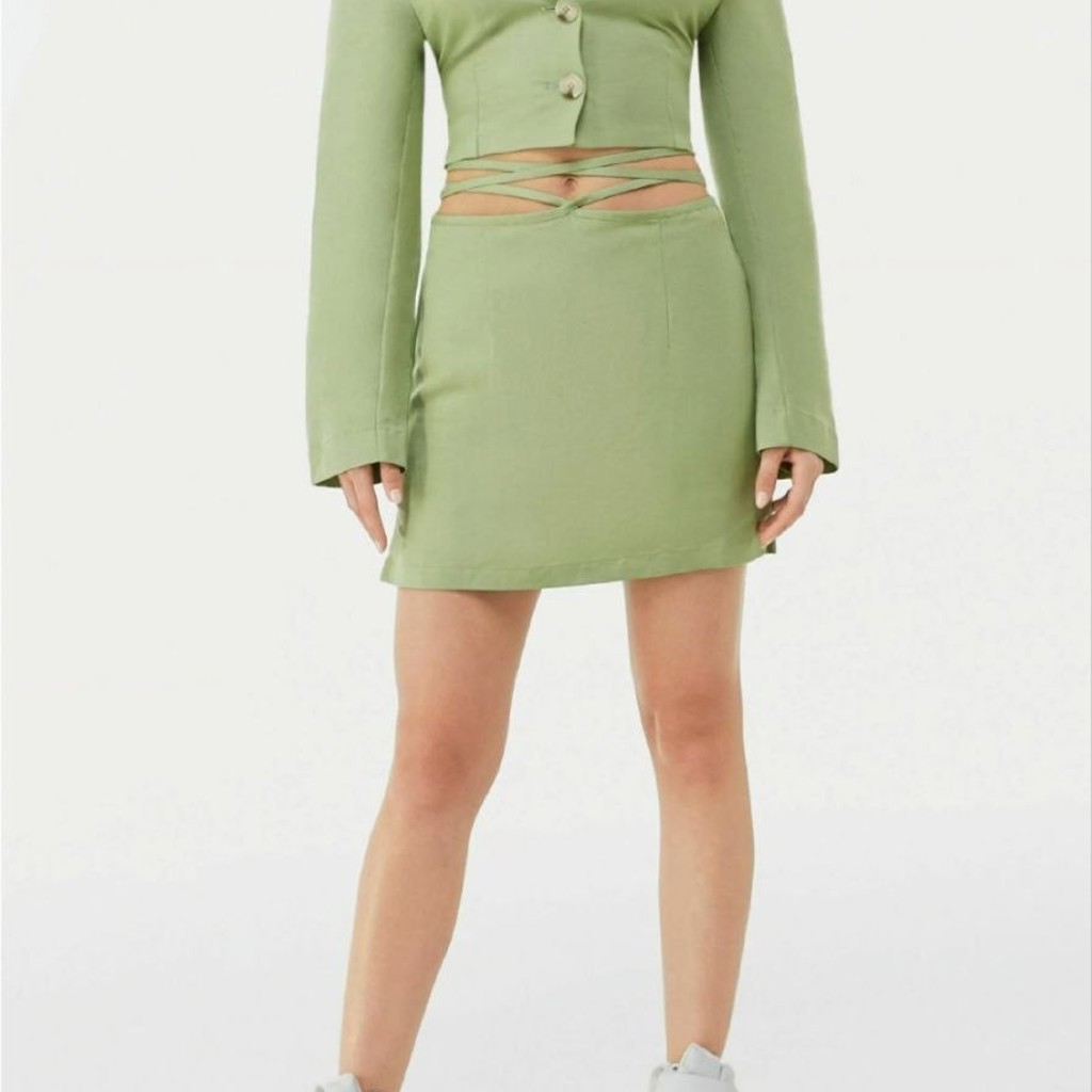 Льняной костюм Bershka
