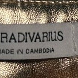 Золотые брюки Stradivarius - фото 5