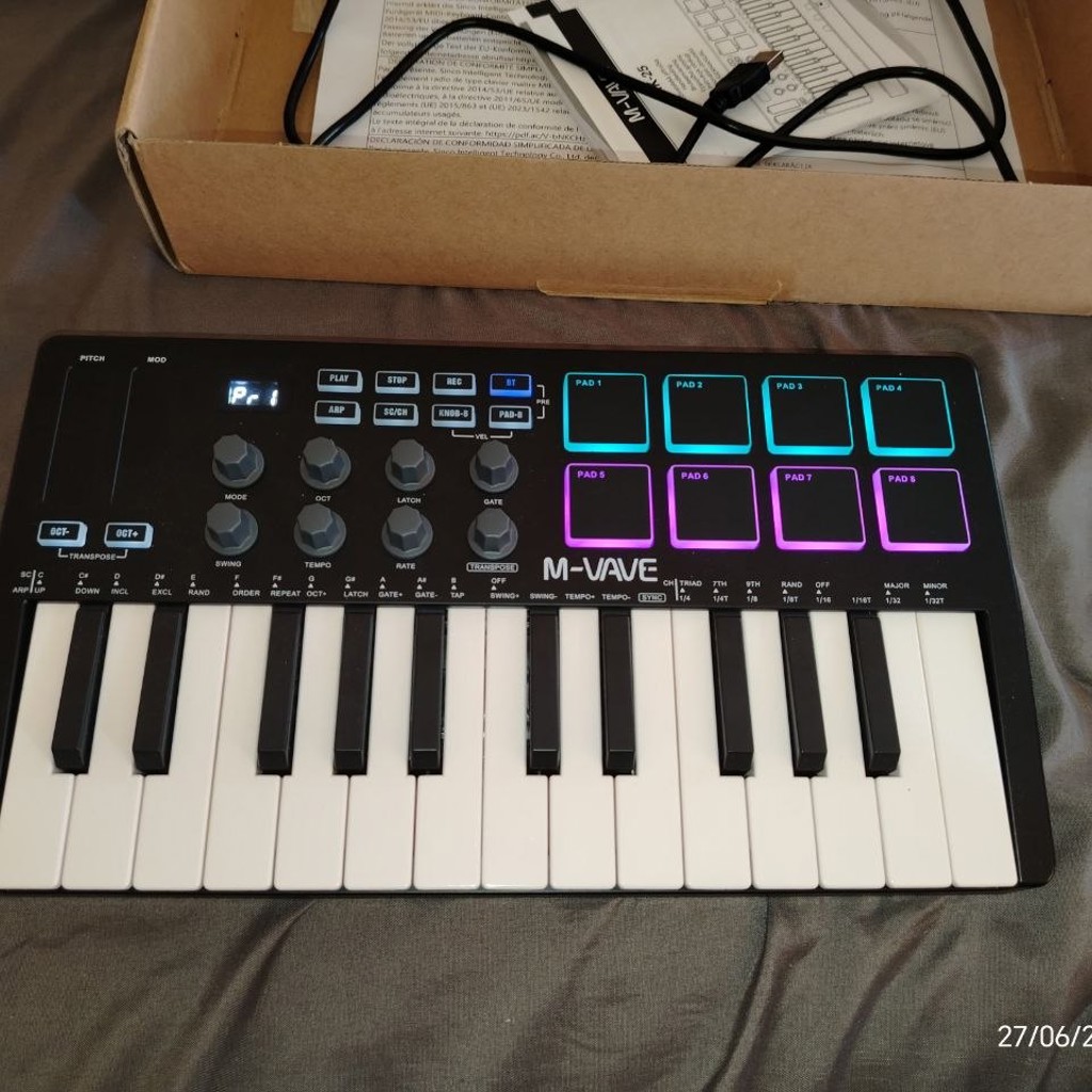 MIDI-клавиатура M-VAVE SMK-25