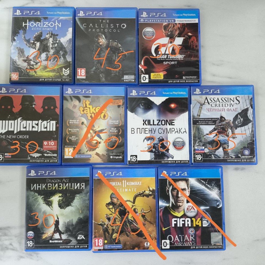 Игры на ps4