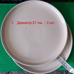 Квадратные тарелки - фото 1
