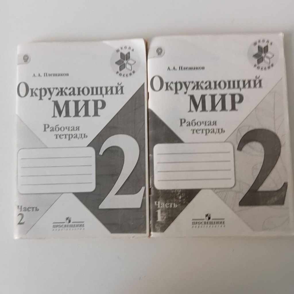 Комплект Окружающий мир 2 класс
