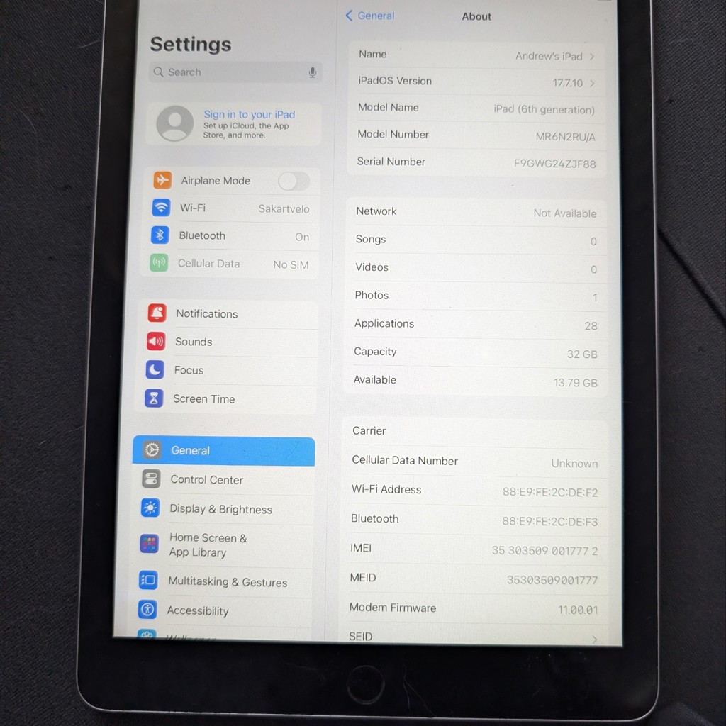 IPad 6th