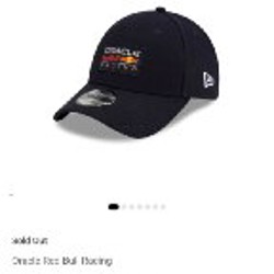 Бейсболка New Era Oracle Red Bull Racing Navy 9FORTY Adjustable - фото 2