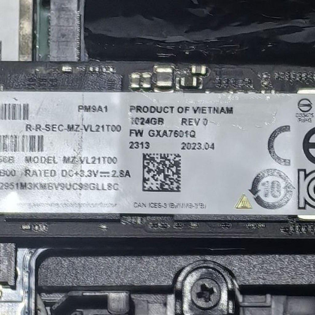 SSD Samsung PM9A1 1TB