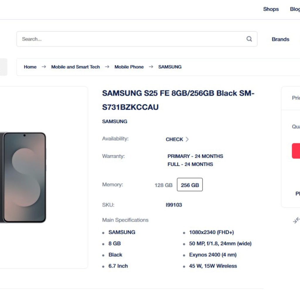 Samsung Galaxy Buds 3 FE