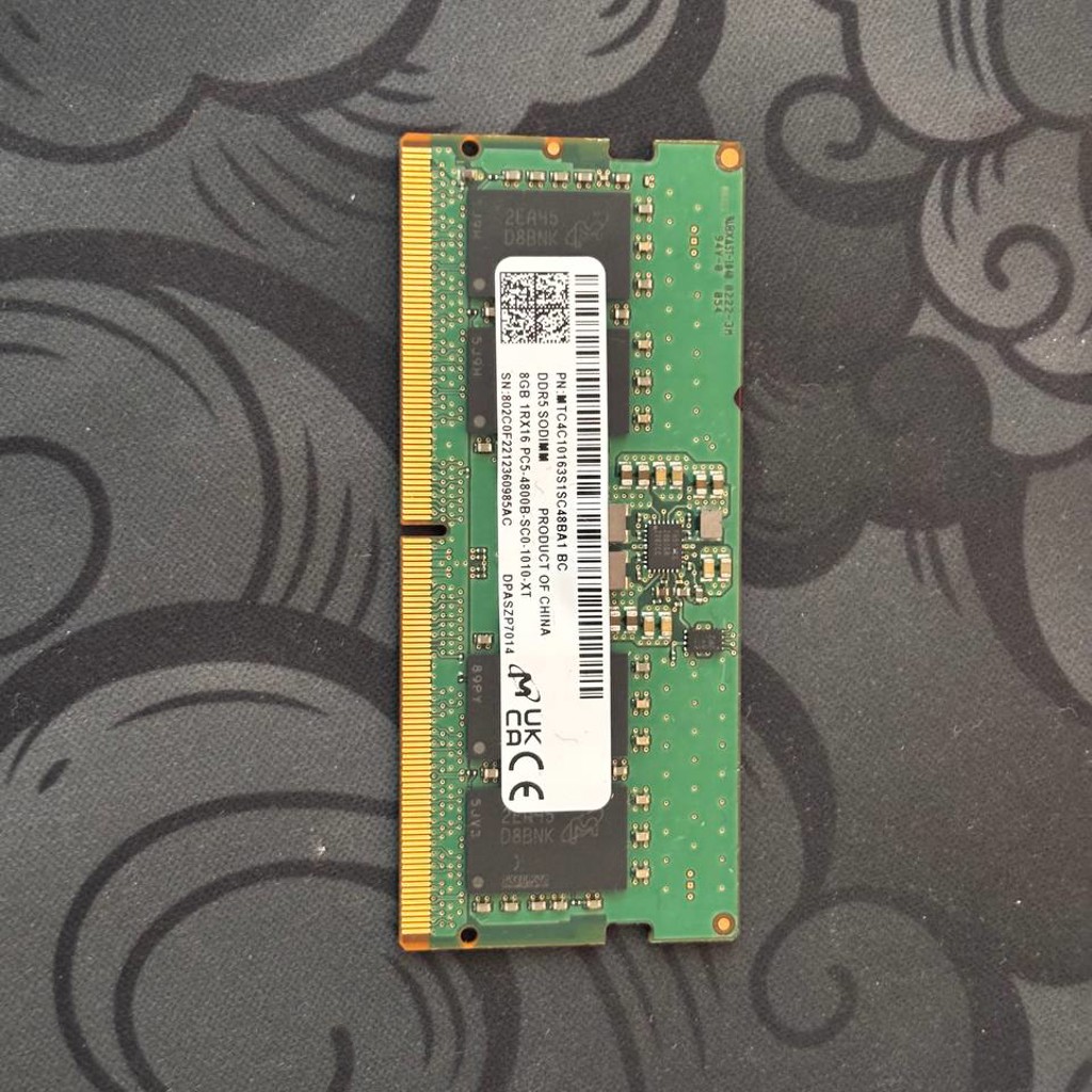 Оперативная память Micron DDR5 SO-DIMM 8GB