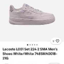 Кроссовки Lacoste - фото 3