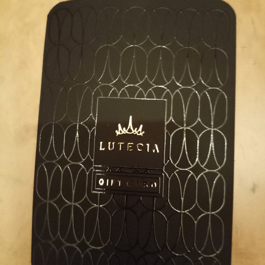 Сертификат в Lutecia