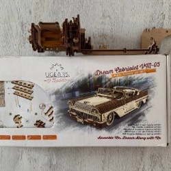 Деревянный конструктор UGEARS Dream Cabriolet - фото 6