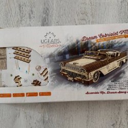 Деревянный конструктор UGEARS Dream Cabriolet - фото 7