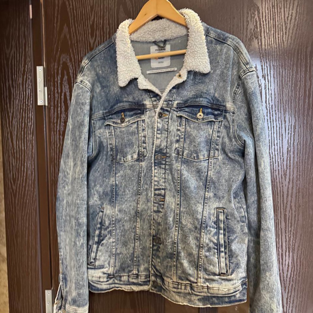 Рубашка без воротника Zara Slim Fit