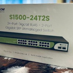Гигабитный свитч BDCOM S1500-24T2S - фото 2