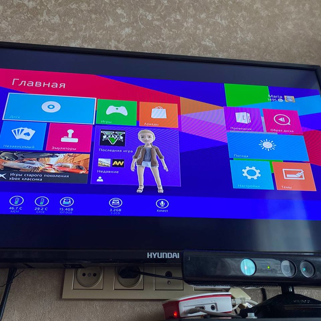 XBOX 360 с Kinnect