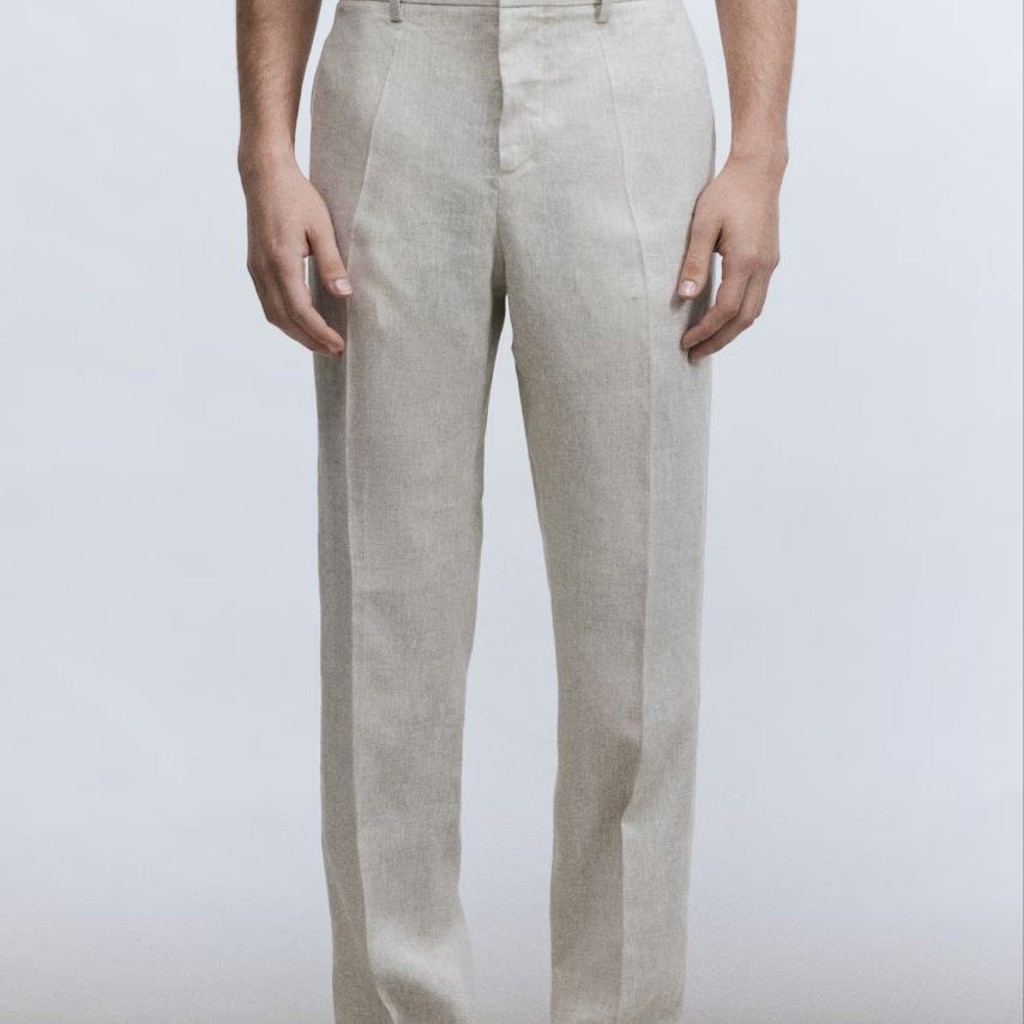 Льняной комплект Slim Fit