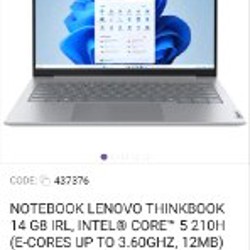 Ноутбук Lenovo ThinkBook 14 G8 irl - фото 6
