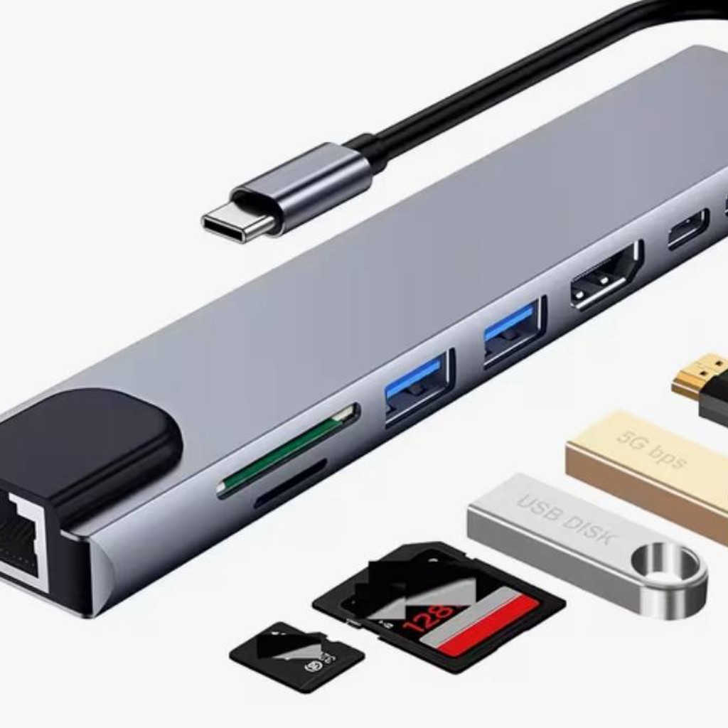 USB TYPE-C хаб 7 в 1