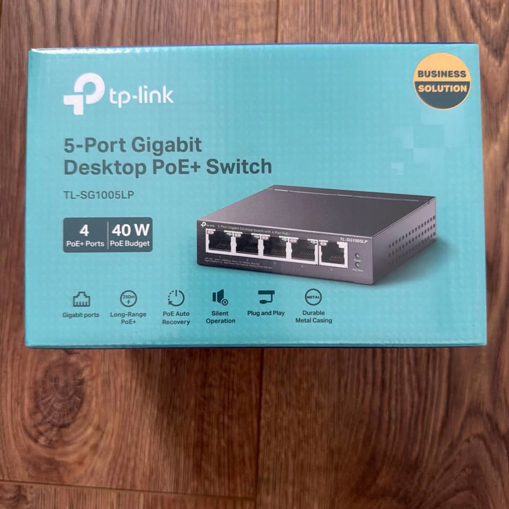 TP-Link 5-Port Gigabit Desktop PoE Switch 40W