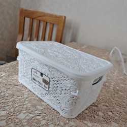 Корзинка с крышкой - фото 7