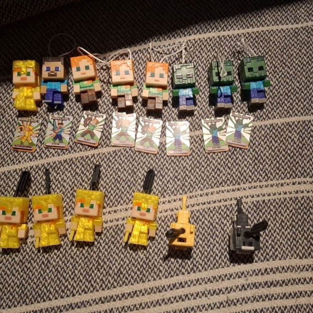 Фигурки Minecraft