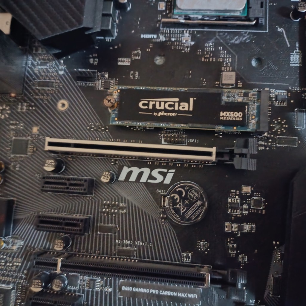 SSD Crucial MX500