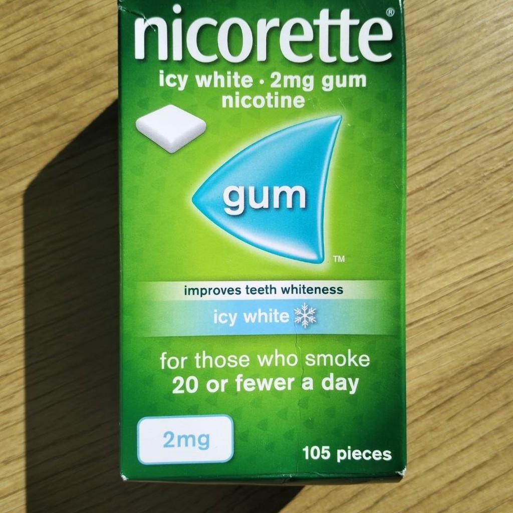 Никотиновая жвачка Nicorette