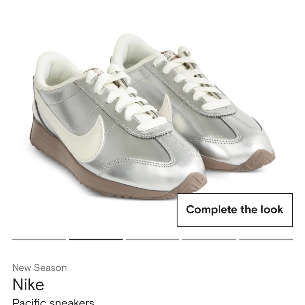 Кроссовки Nike черно-белые