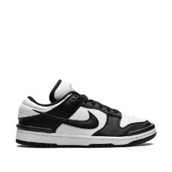 Кроссовки Nike черно-белые - фото 4