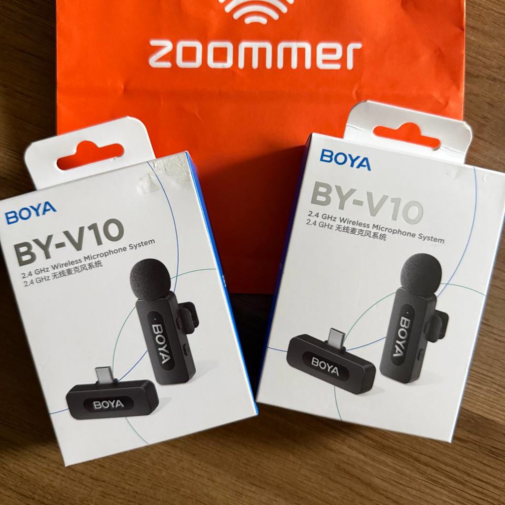 Микрофон-петличка Boya BY-V10