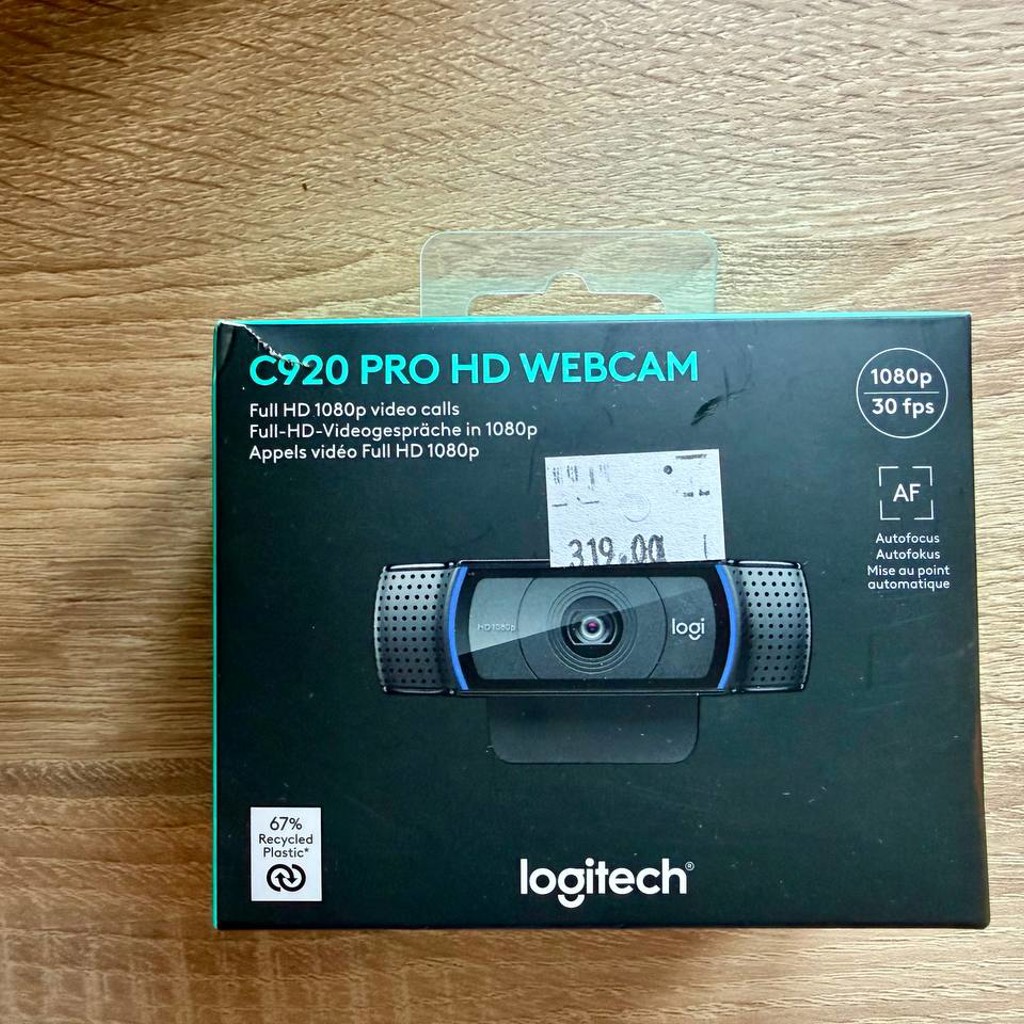 Веб-камера Logitech C920 Pro HD
