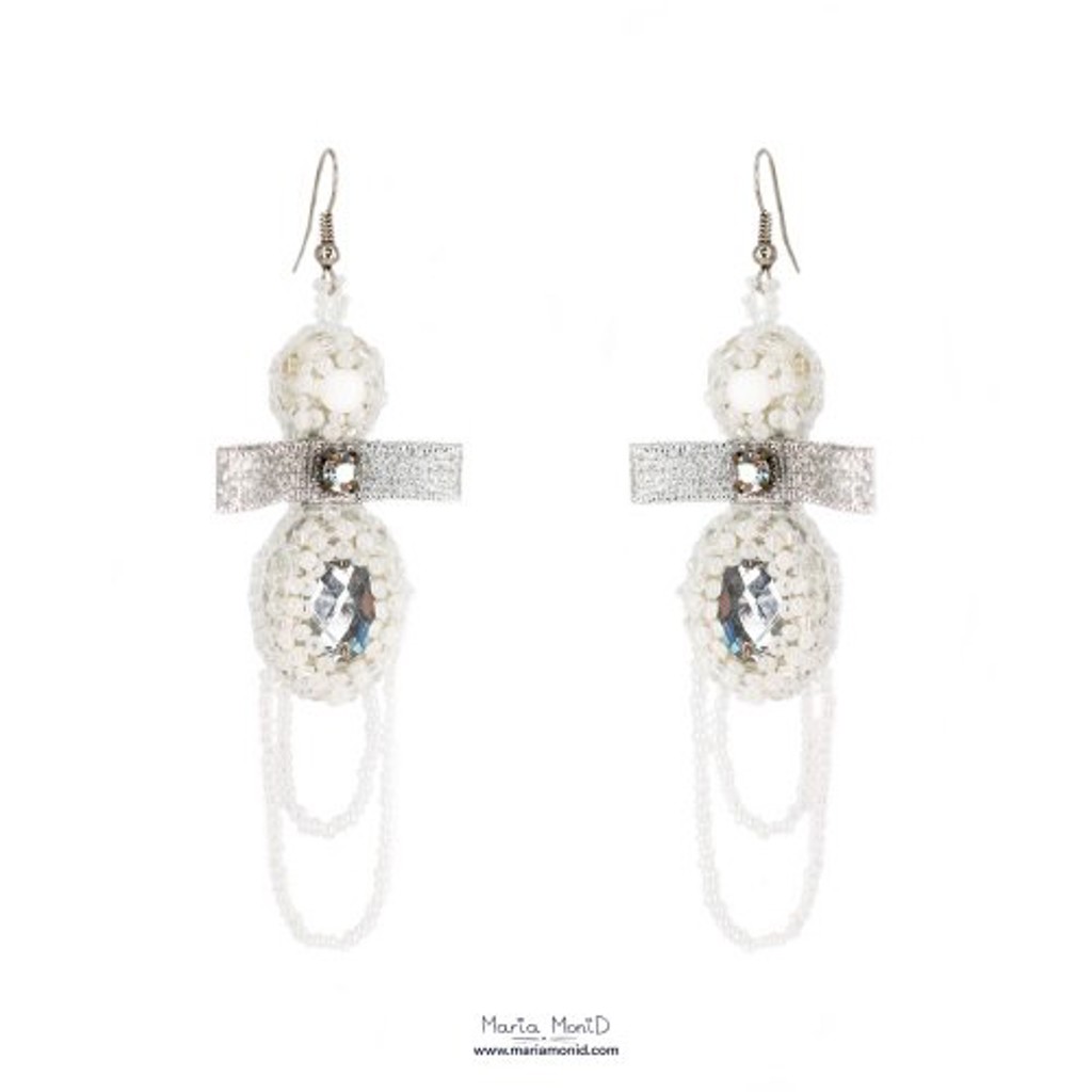 Серьги 'White'