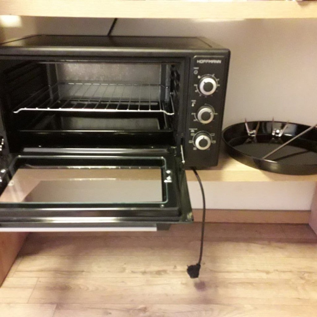 Электрическая духовка Hoffmann FGT4800 TURBOGRILL BLACK