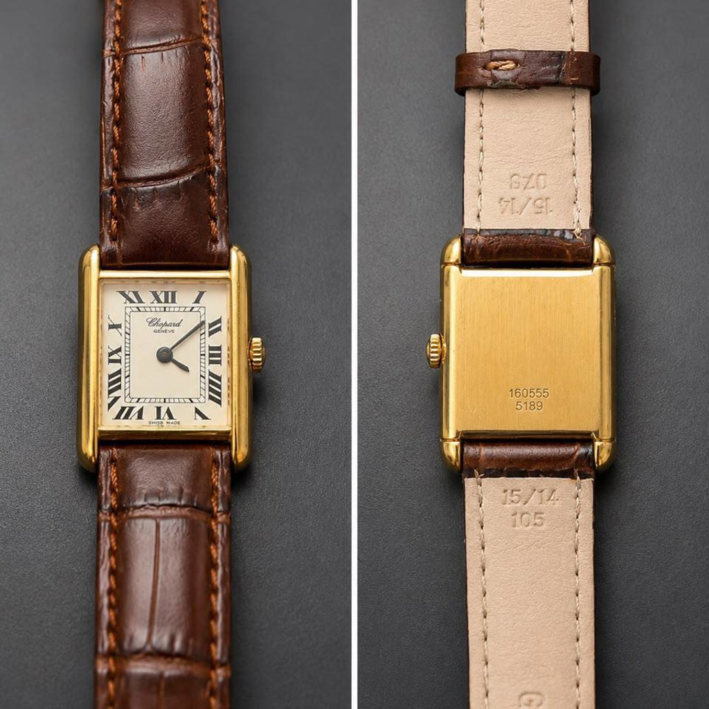 Оригинальные винтажные часы Chopard Tank