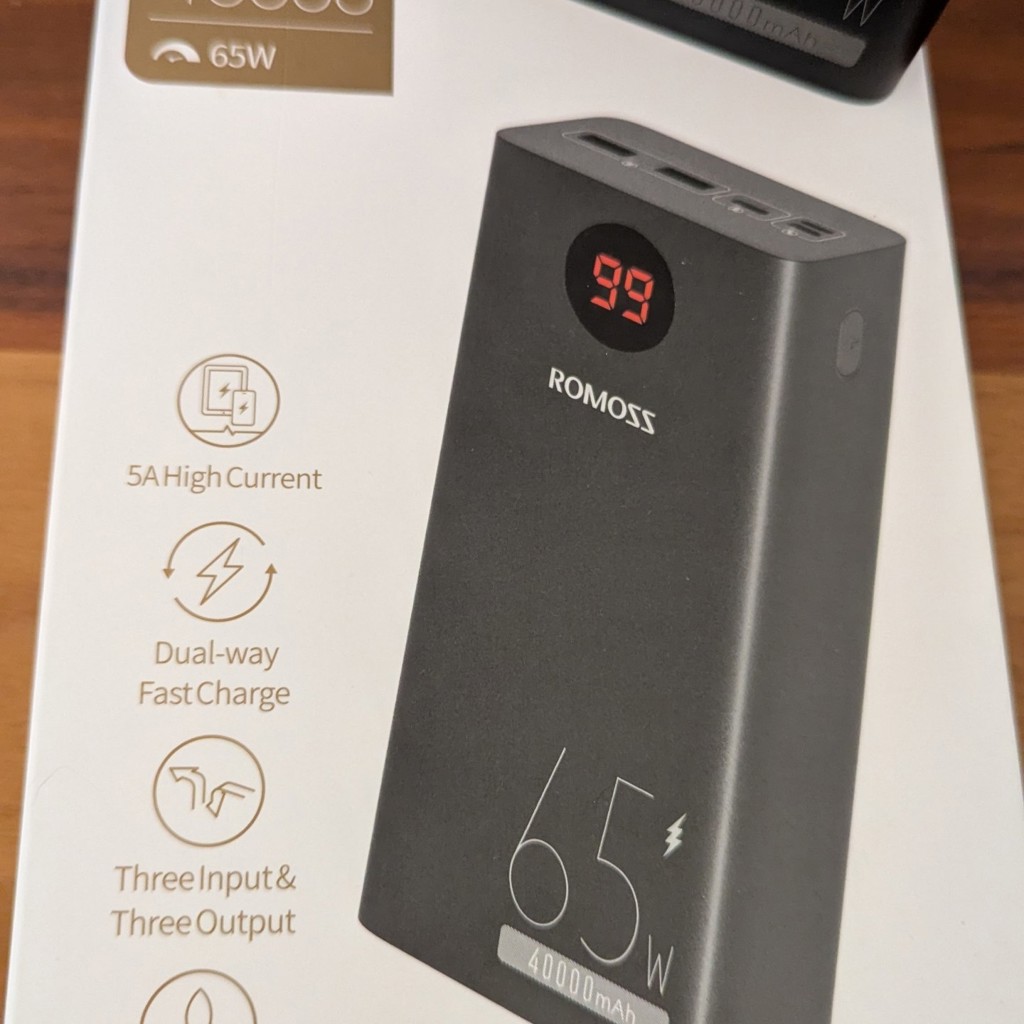 Power bank Romoss PEA40 Pro