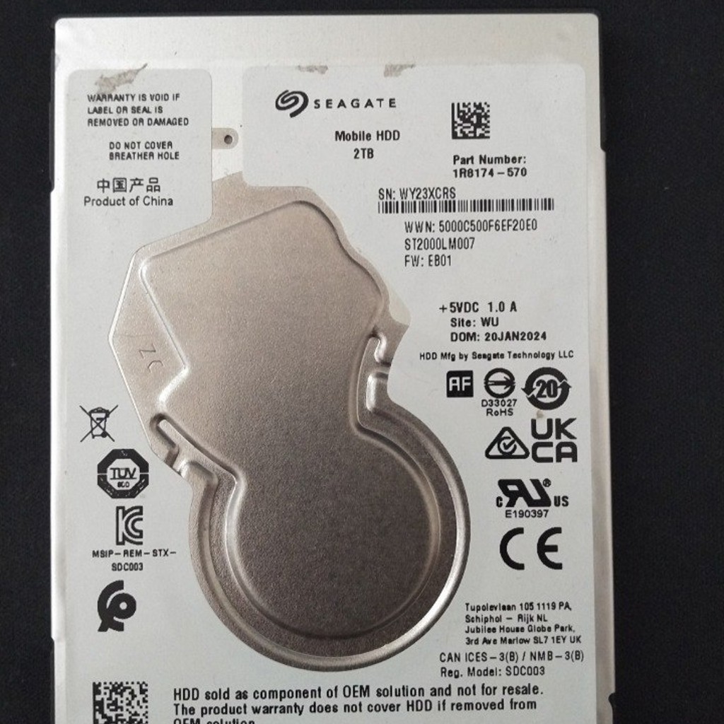 HDD Disk 2.5 на 2Tb