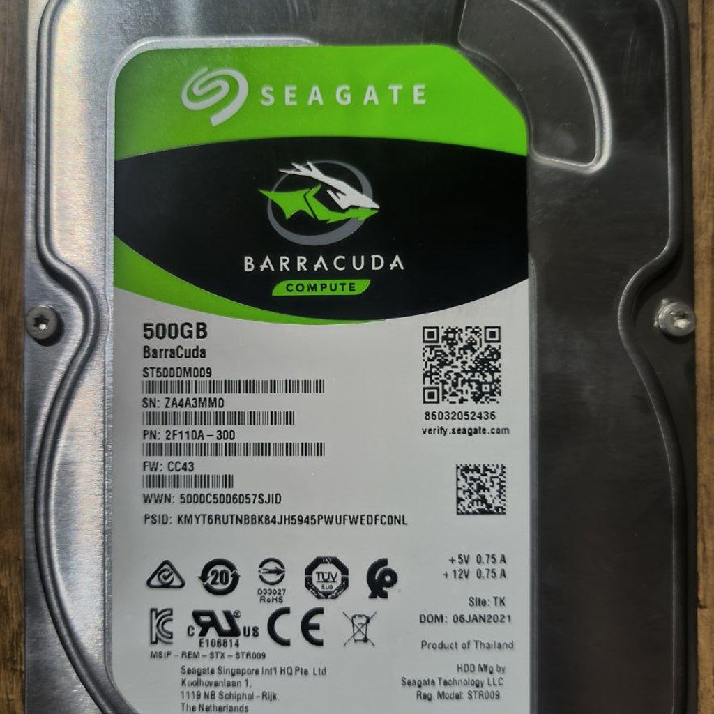 Жёсткий диск HDD 500GB