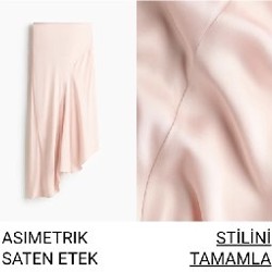 Сатиновая юбка H&M - фото 3