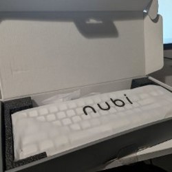 Клавиатура NUBI NK68 HE White - фото 2