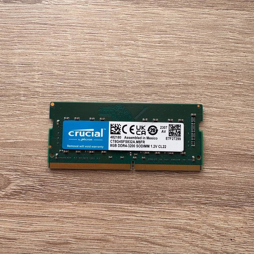 ОЗУ Crucial 8 Gb DDR4 3200 MHz SODIMM