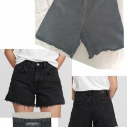 Чёрные джинсовые шорты LCW JEANS - фото 1
