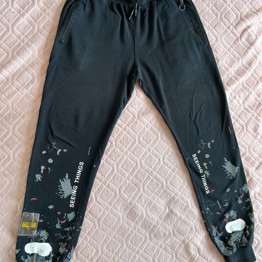 Чёрные джоггеры Off-White