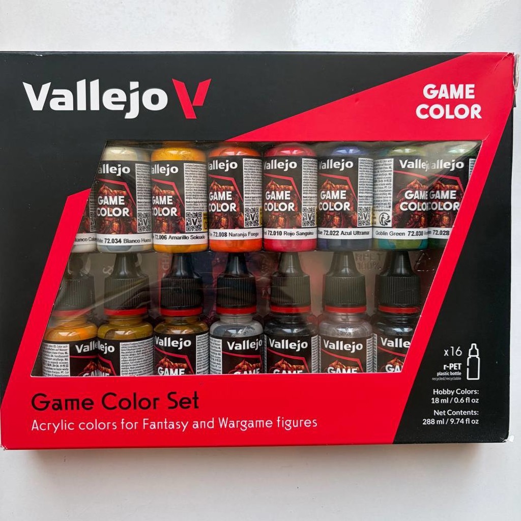 Комплект красок Vallejo Game color set