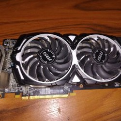 Видеокарта Rx580 8gb msi armor oc - фото 2