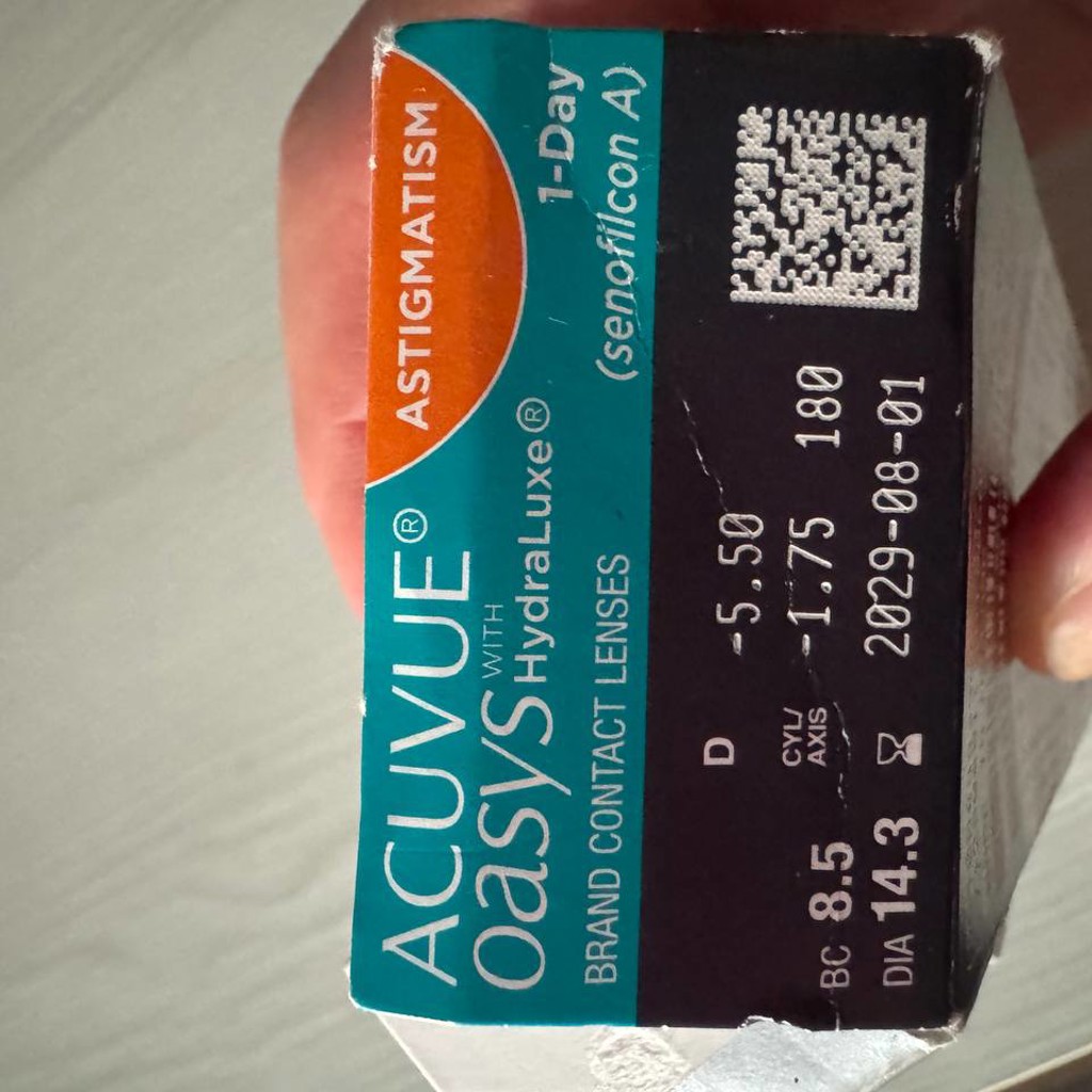 Однодневные линзы Acuvue Oasys