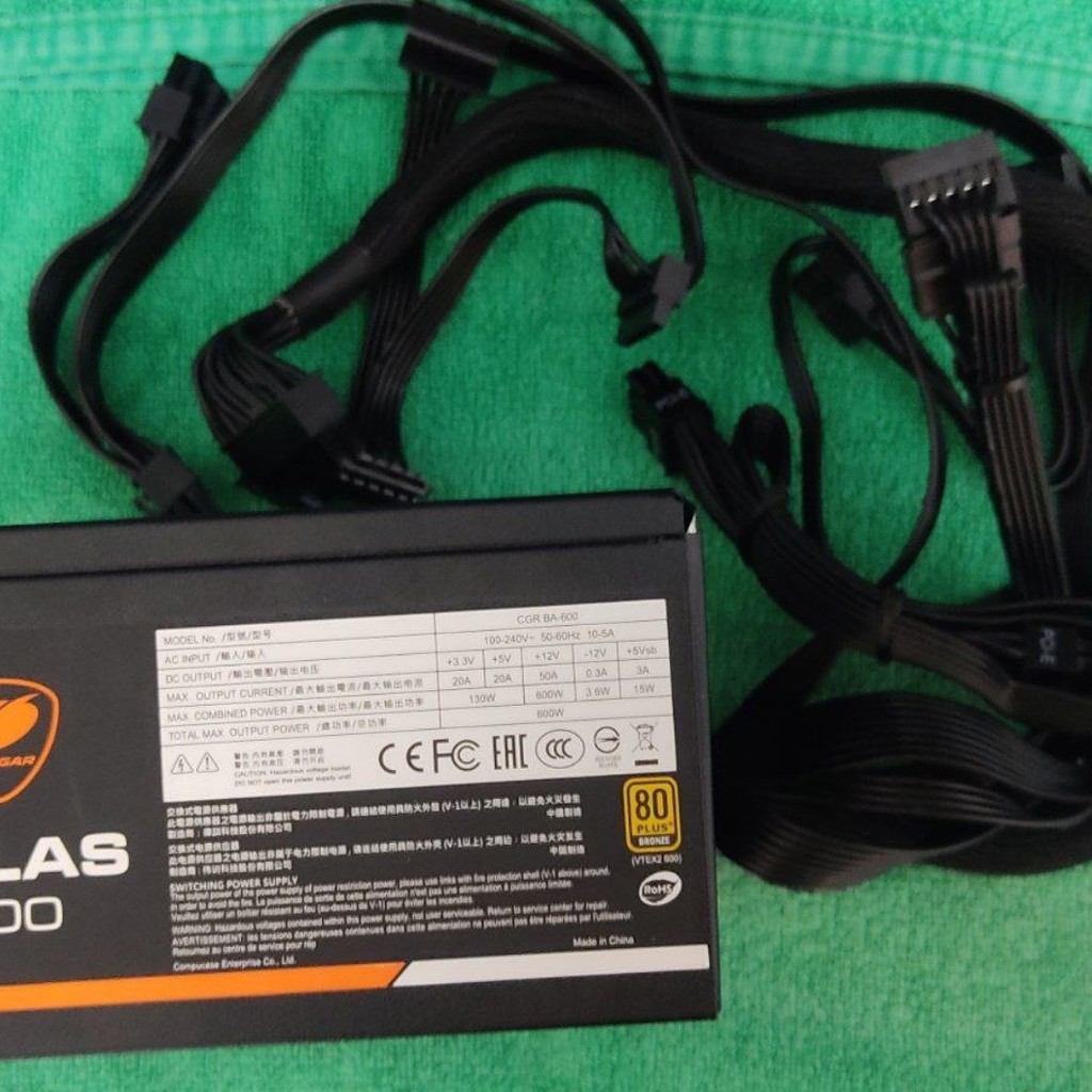 Блок питания Cougar Atlas 600W