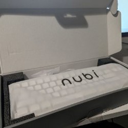 Клавиатура Nubi NK68 HE White - фото 4