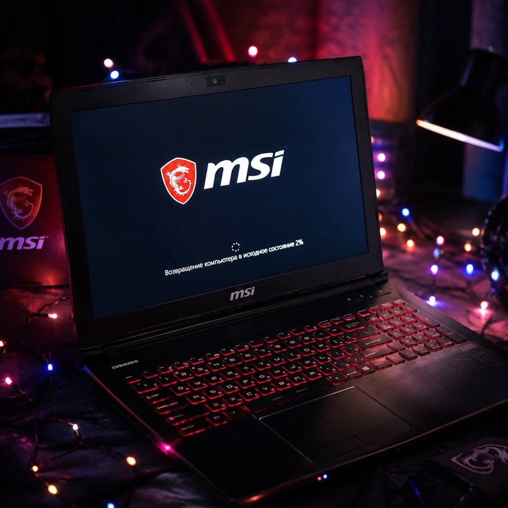 Игровой ноутбук MSI