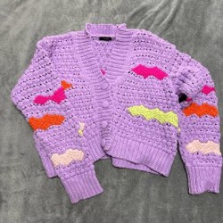 Теплое серое платье - фото 9